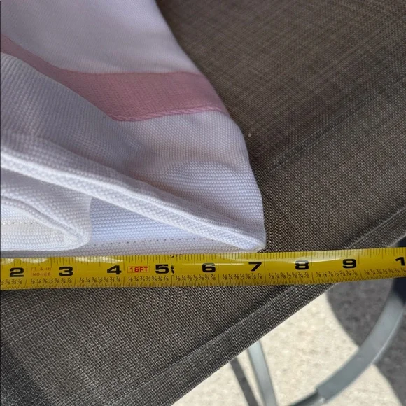 Island Company Large White and Pink Tote Bag - Picture 10 of 10